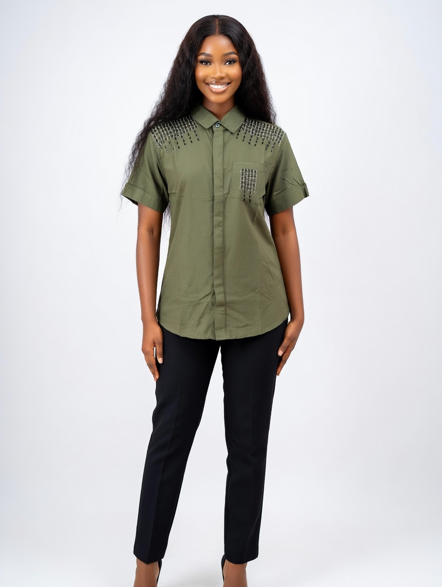 Ladies Studded Top - Image 2