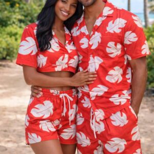 2-Piece Unisex Luxury Vintage Wear